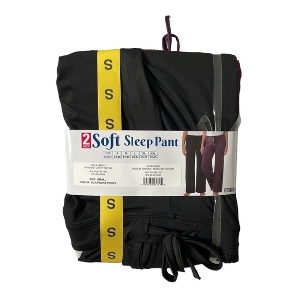 ♥️32 Degrees Ladies'♥️Soft Sleep Pants 2-pack size (small) - Picture 3 of 5